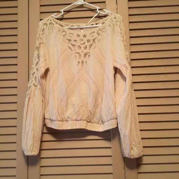 Gorgeous Free People Floating Memories Blouse Top - Picture 5 of 7